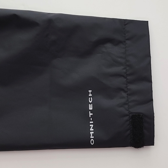 Columbia Women’s Black Arcadi II Hooded Waterproof Rain Jacket Mesh Lined Size S - Picture 10 of 16